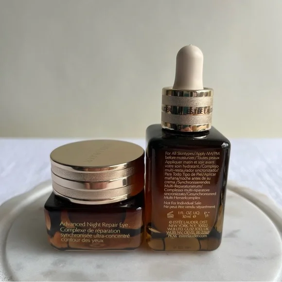 Estee Lauder Advanced Night Repair Complex Serum Eye Cleanser Cream Lipstick New - Picture 3 of 14